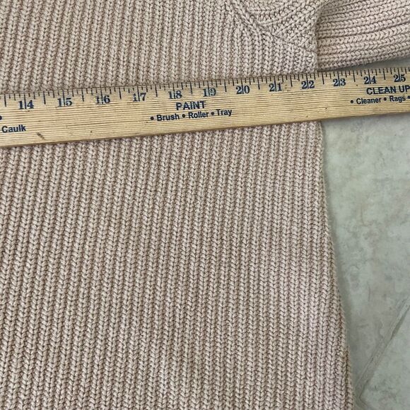 Urban Outfitters Cotton blend Top Women's M Beige V-neck Oversized Boho Beachy - Picture 9 of 11